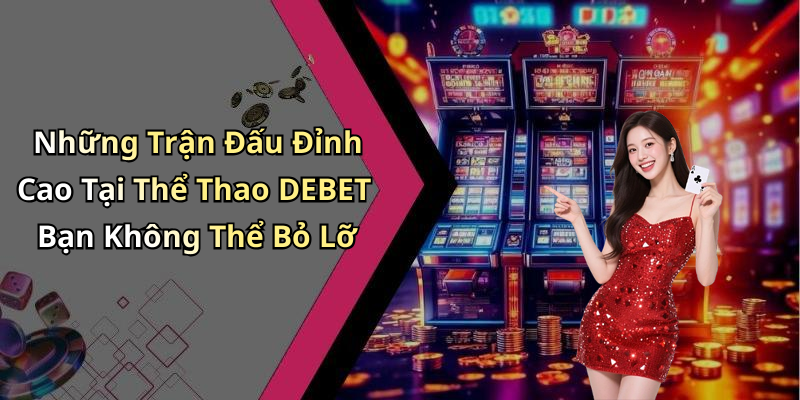 Những Trận Đấu Đỉnh Cao Tại Thể Thao DEBET Bạn Không Thể Bỏ Lỡ